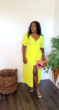 Load image into Gallery viewer, Lime Midi dress
