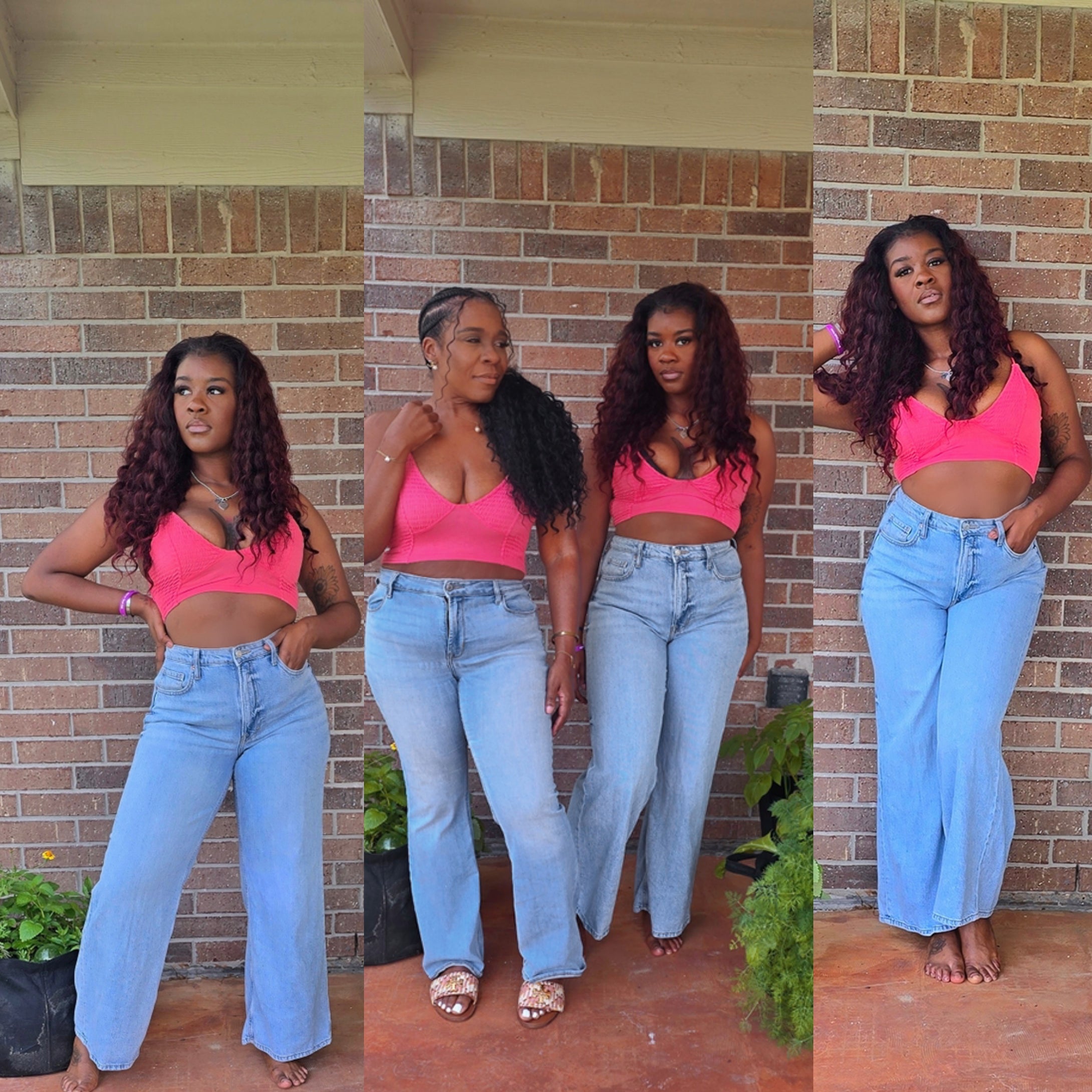 Pink Spring Summer Bralette