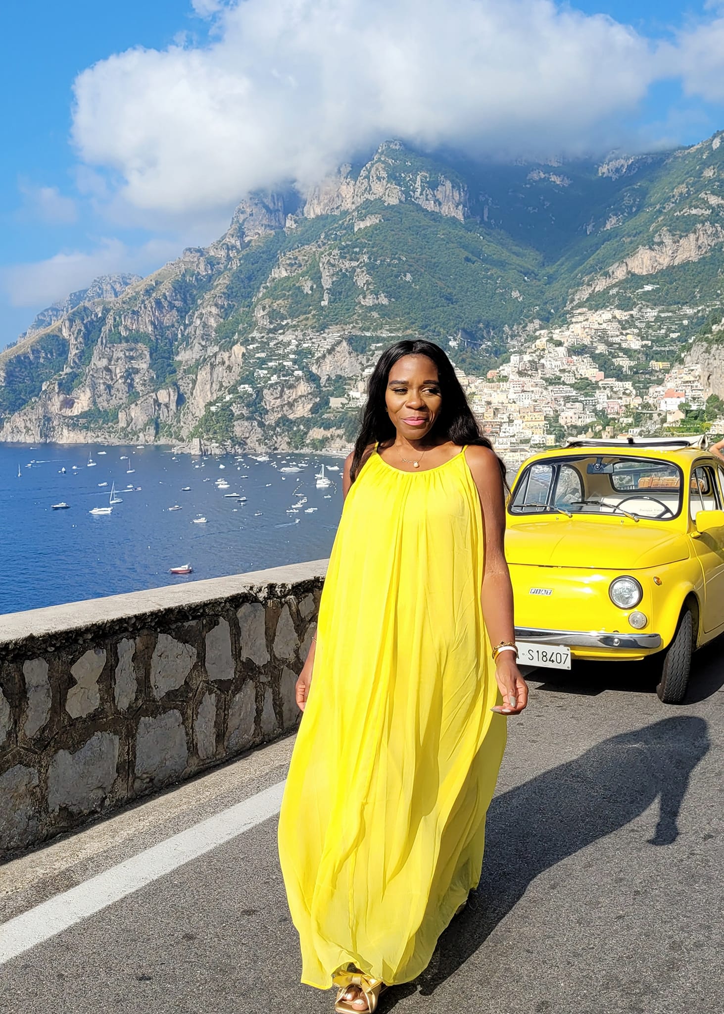 Yellow Italy Maxi Dress
