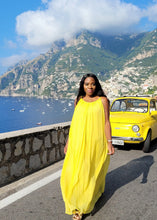 Load image into Gallery viewer, Yellow Italy Maxi Dress
