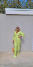 Load image into Gallery viewer, Pleated jumpsuit green
