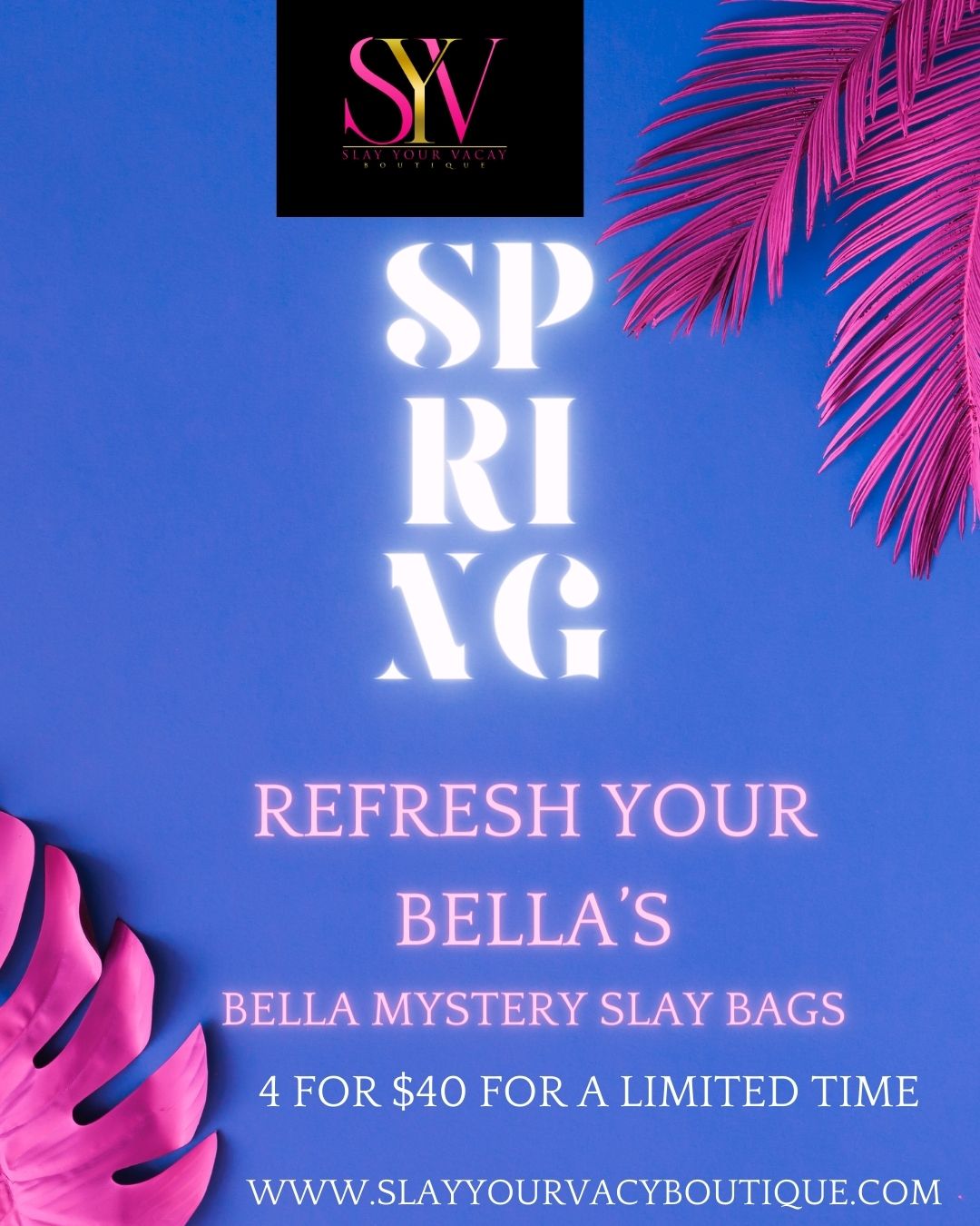 4 Bella Items!  Refresh your Bellas