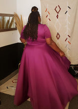 Load image into Gallery viewer, Purple High low dress
