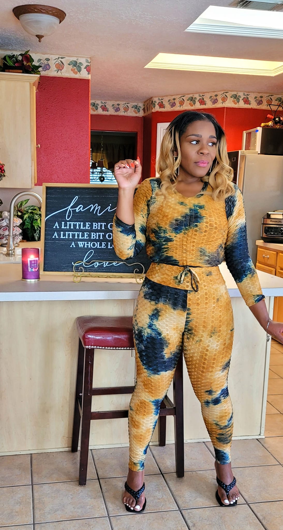 Slay 2 piece textured set